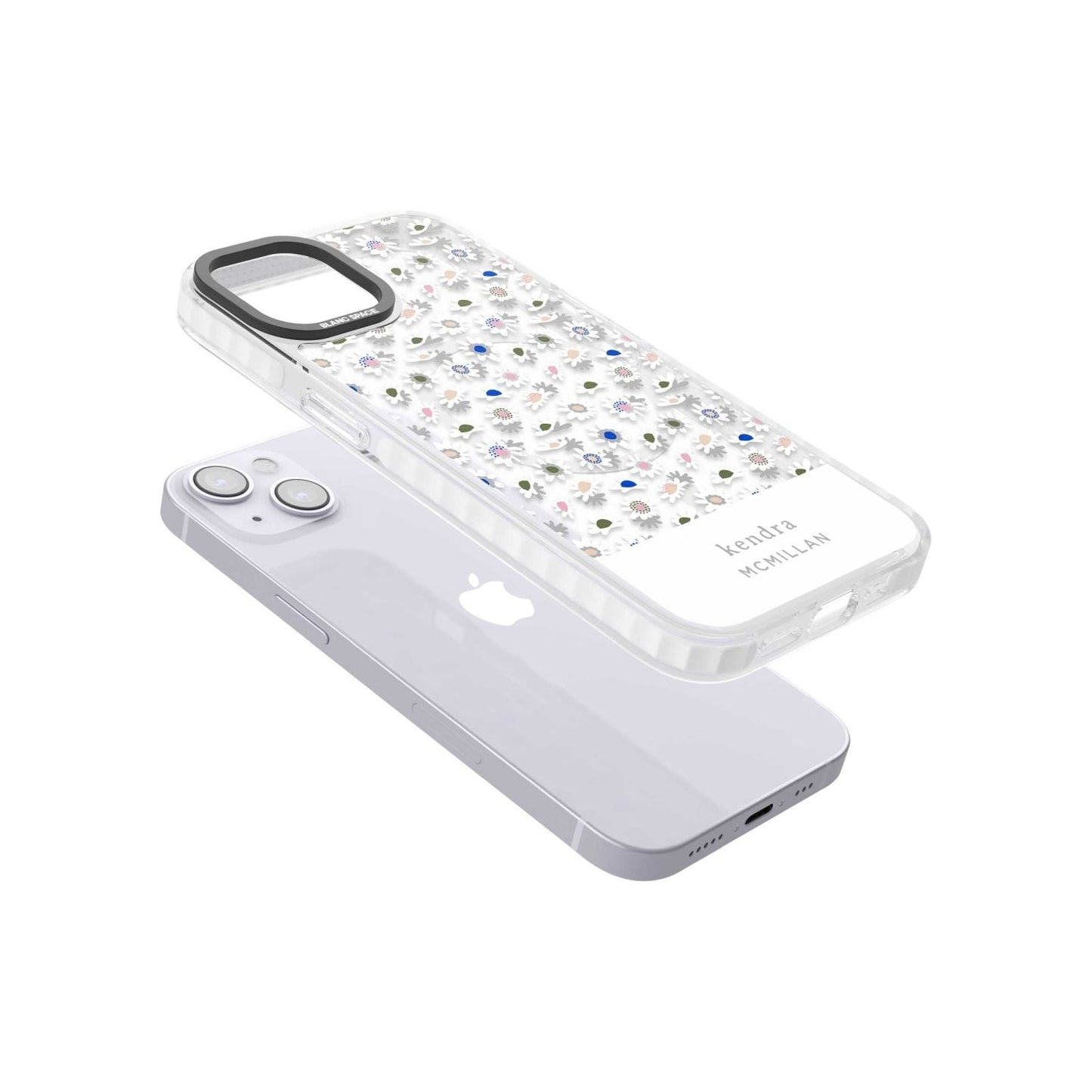 Personalised Grey & White Daisies