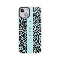 Léopard bleu personnalisé