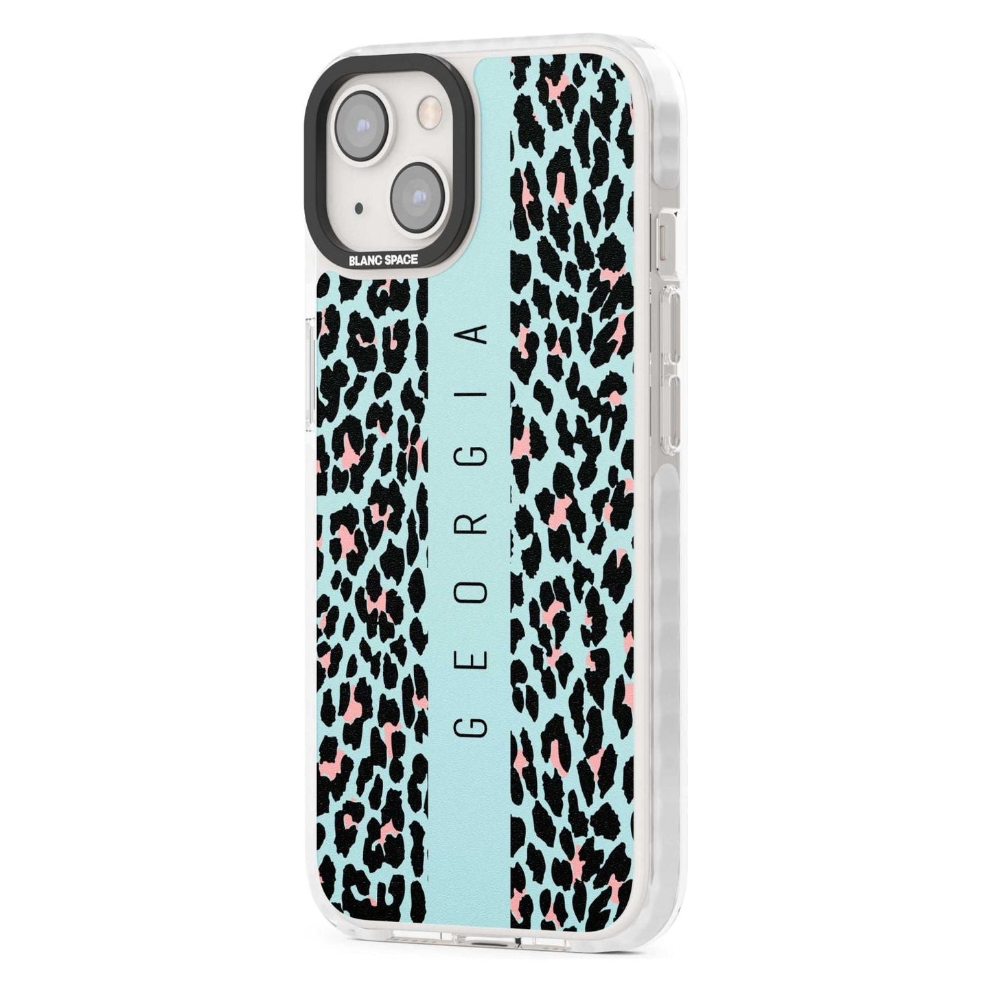 Léopard bleu personnalisé