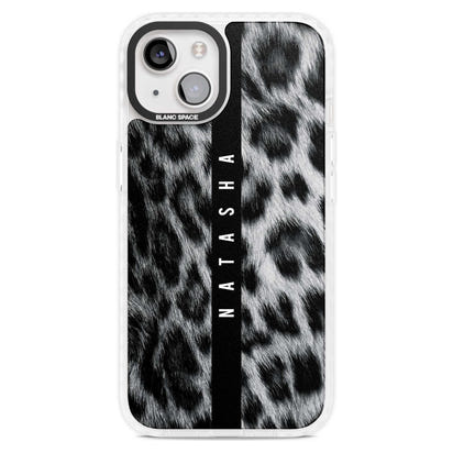Personalised Snow Leopard Print