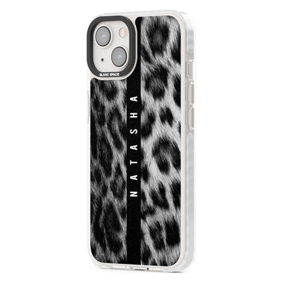 Personalised Snow Leopard Print