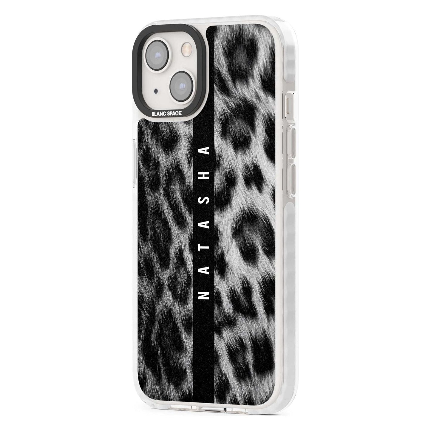 Personalised Snow Leopard Print