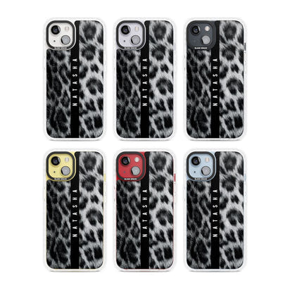 Personalised Snow Leopard Print
