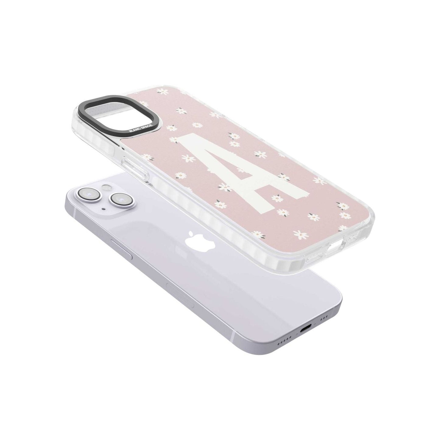 Personalised Pink Daisy Initial