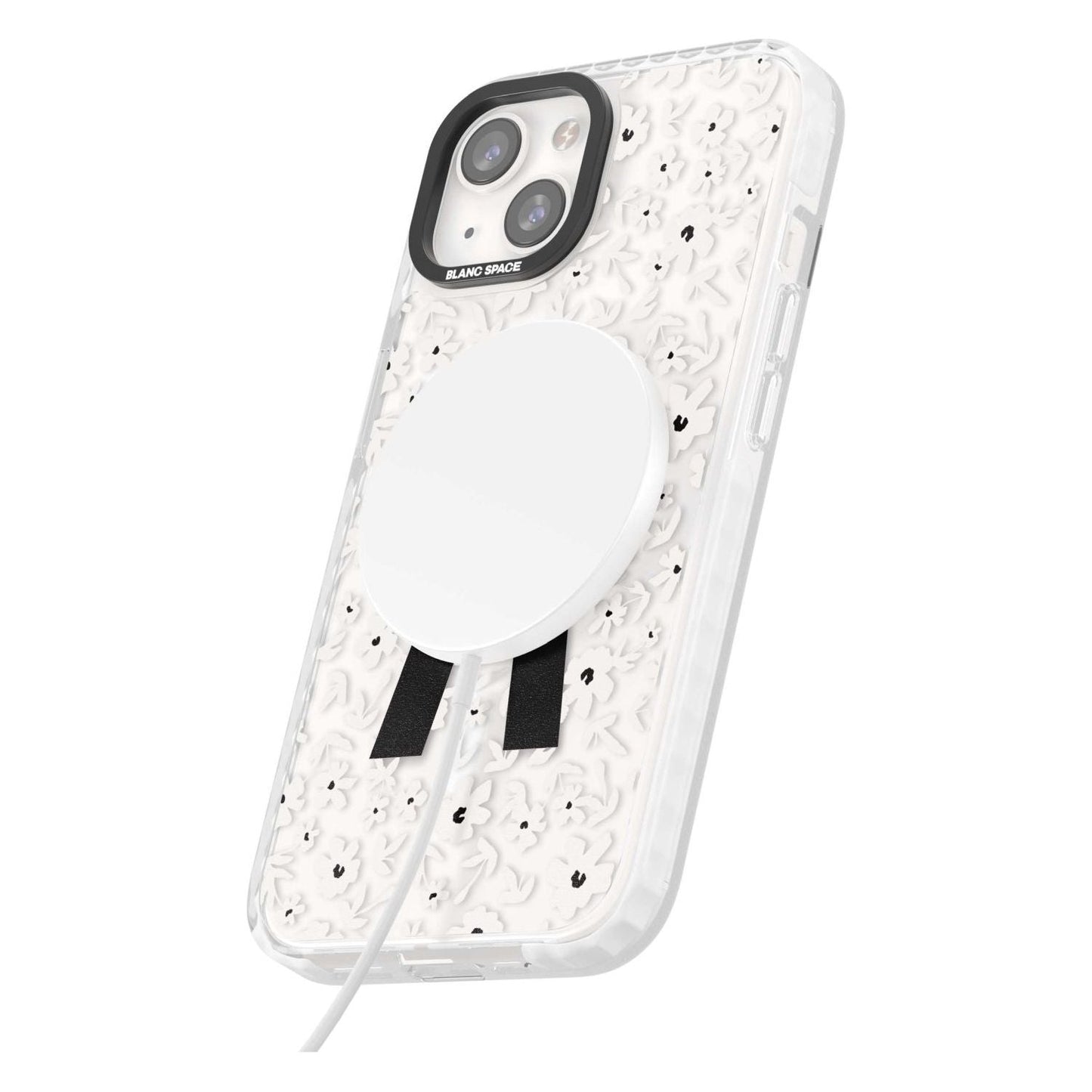 Initiale en gras personnalisée et florale