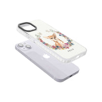 Personalised Chihuahua Floral Portrait