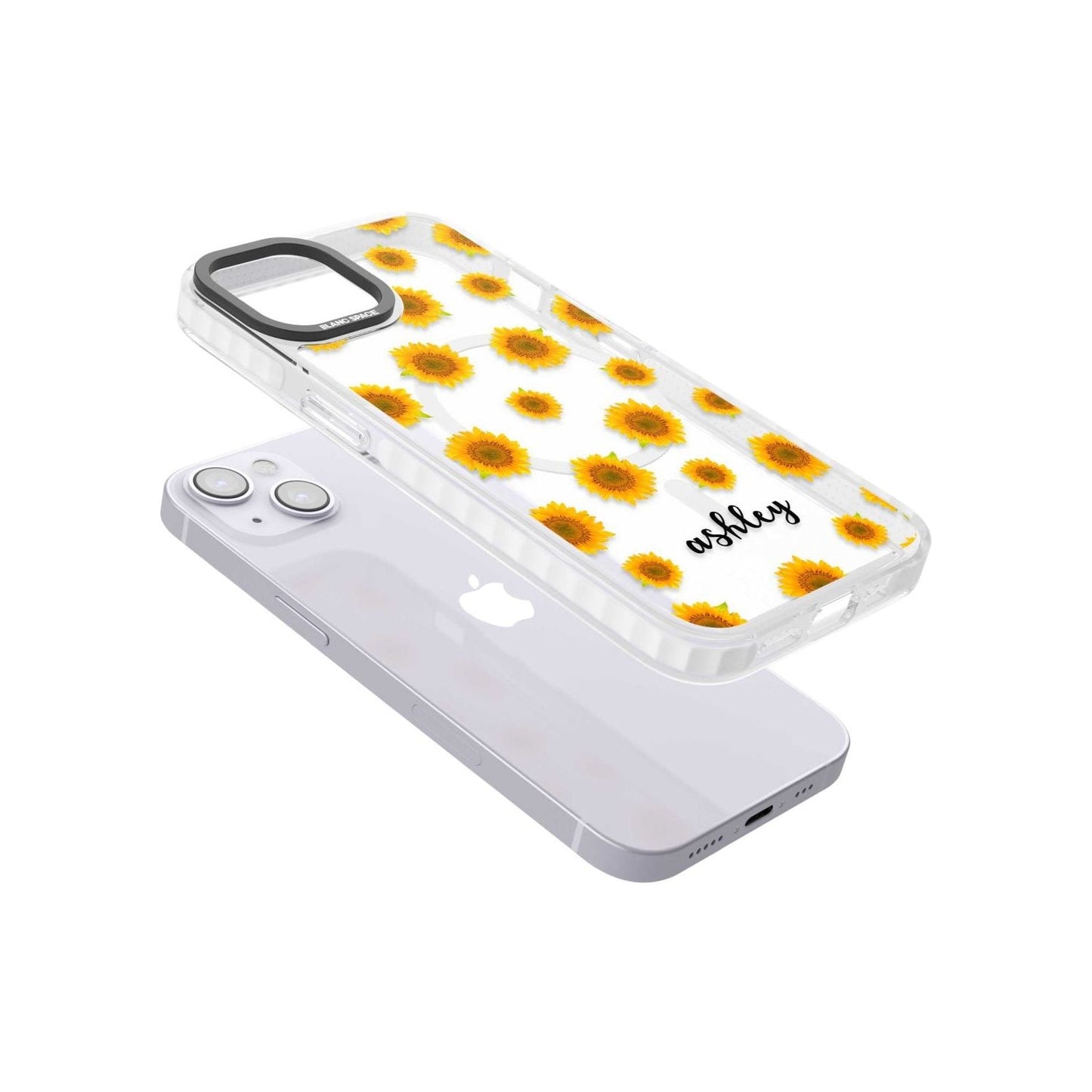 Personalised Sunflowers & Cursive