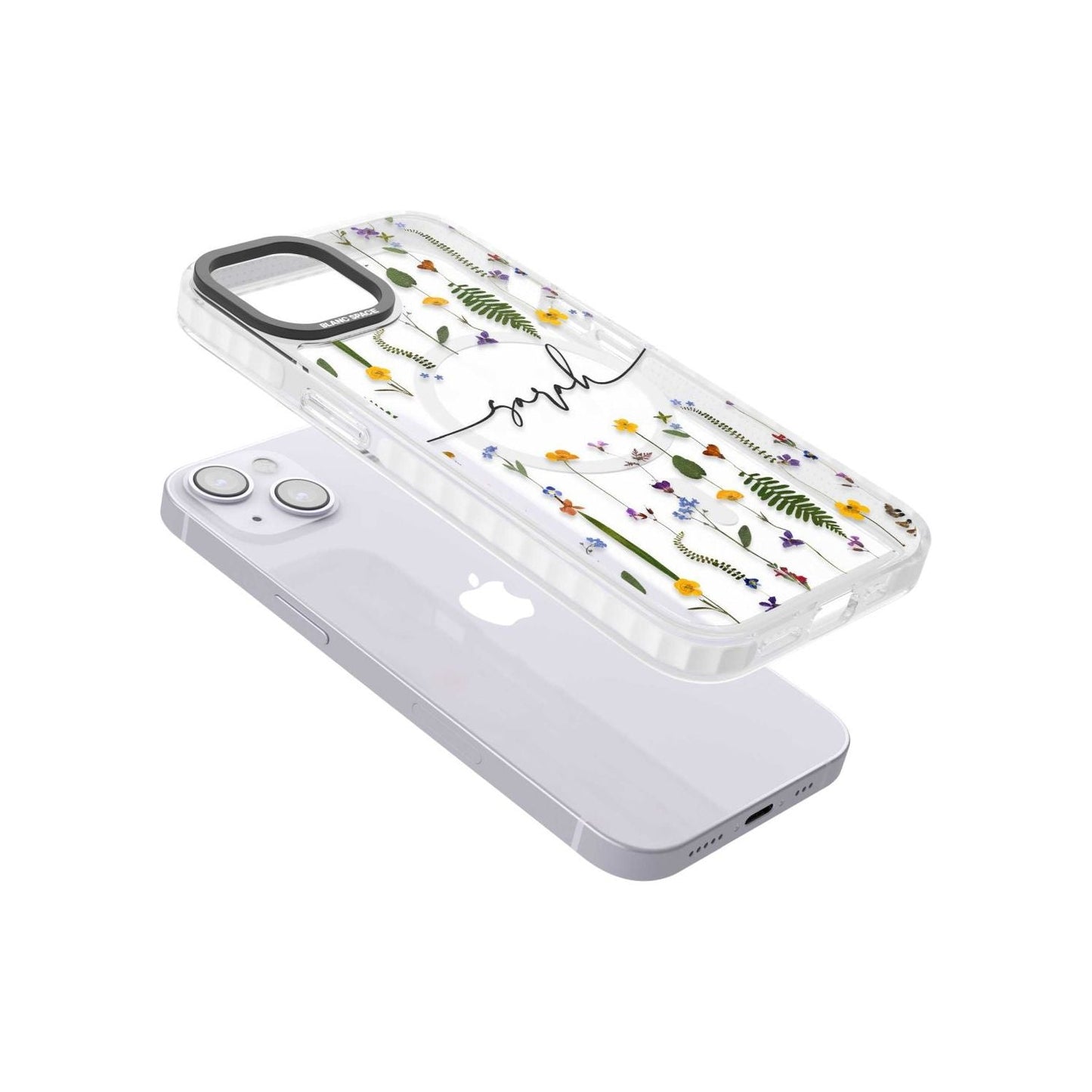 Chaîne de fleurs sauvages personnalisée