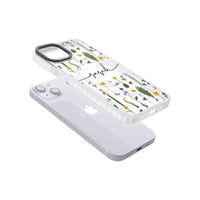 Chaîne de fleurs sauvages personnalisée