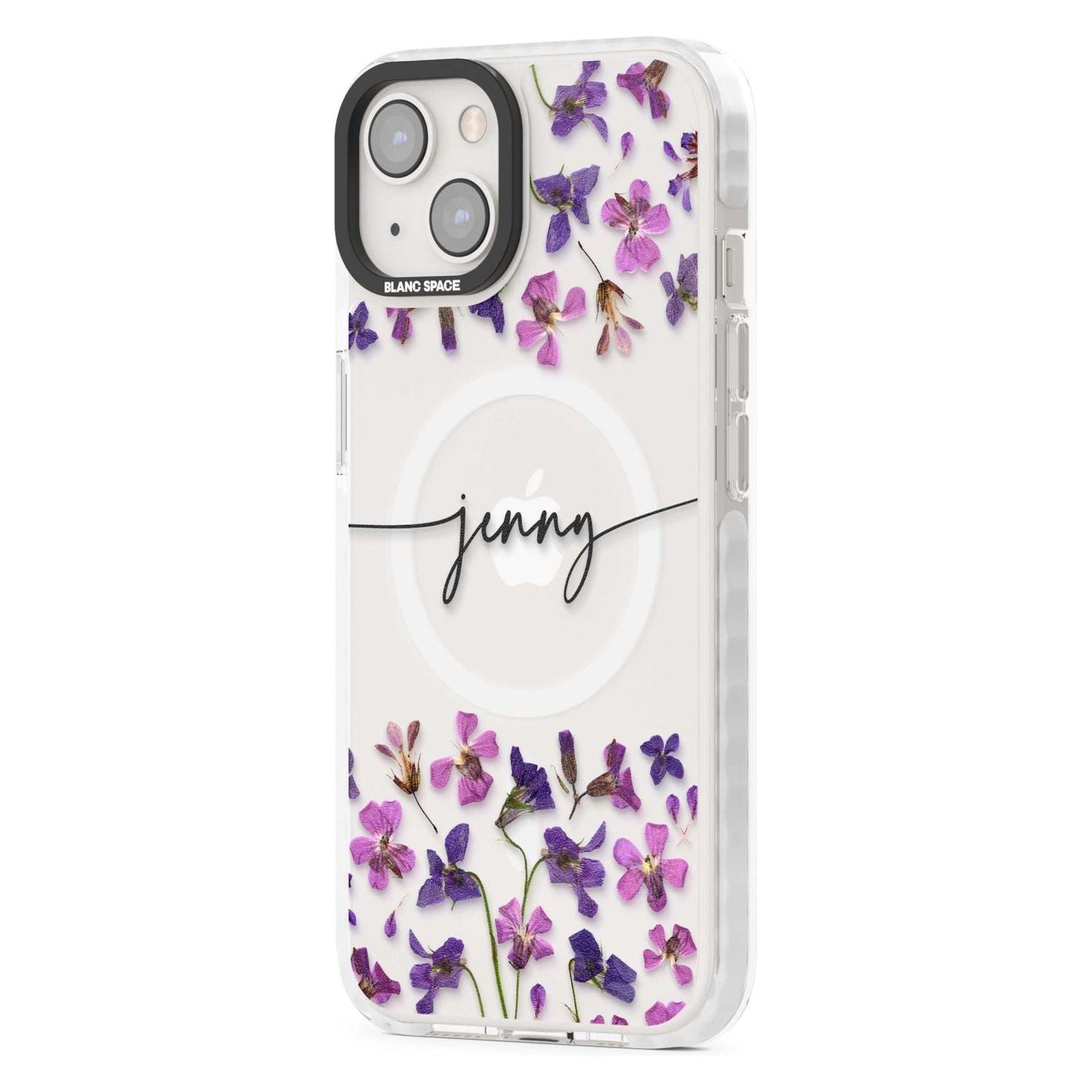 Personalised Purple Violets