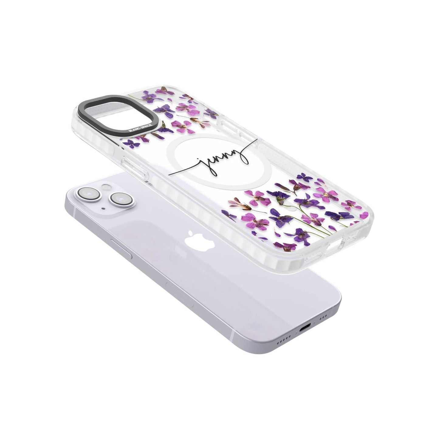 Personalised Purple Violets