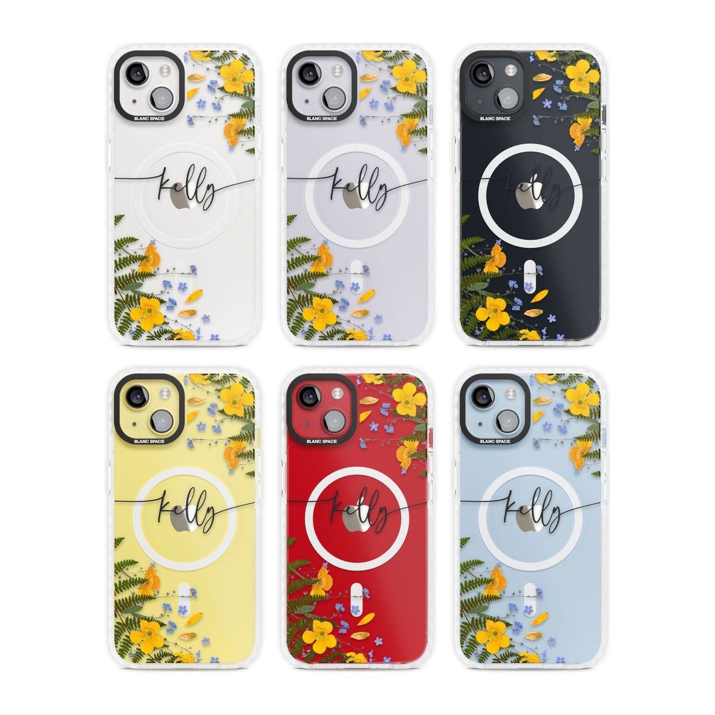 Personalised Ferns & Wildflowers