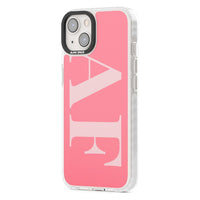 Personalised Light & Dark Pink Green Letters