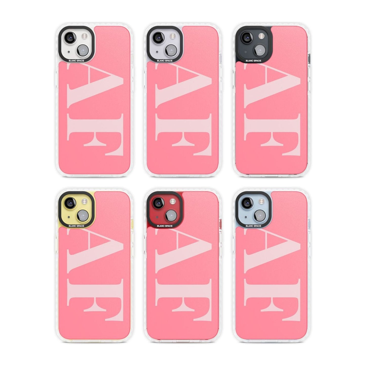 Personalised Light & Dark Pink Green Letters