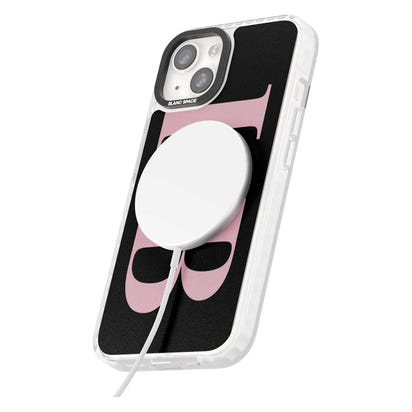 Lettres personnalisées roses et noires vertes