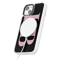 Lettres personnalisées roses et noires vertes