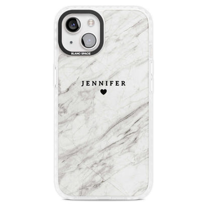 Personalised Light Grey Marble
