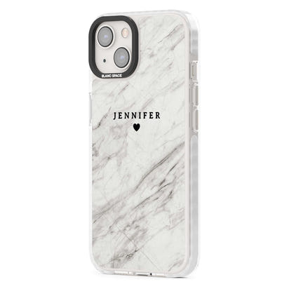 Personalised Light Grey Marble