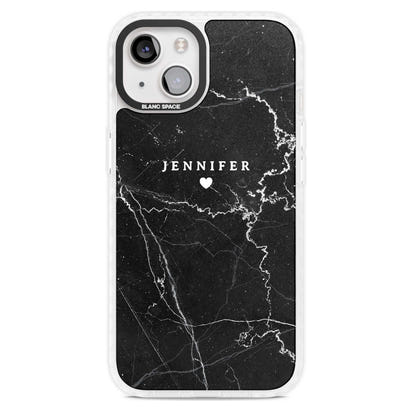 Personalised Black Marble