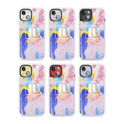 Mélange de marbre pastel personnalisé