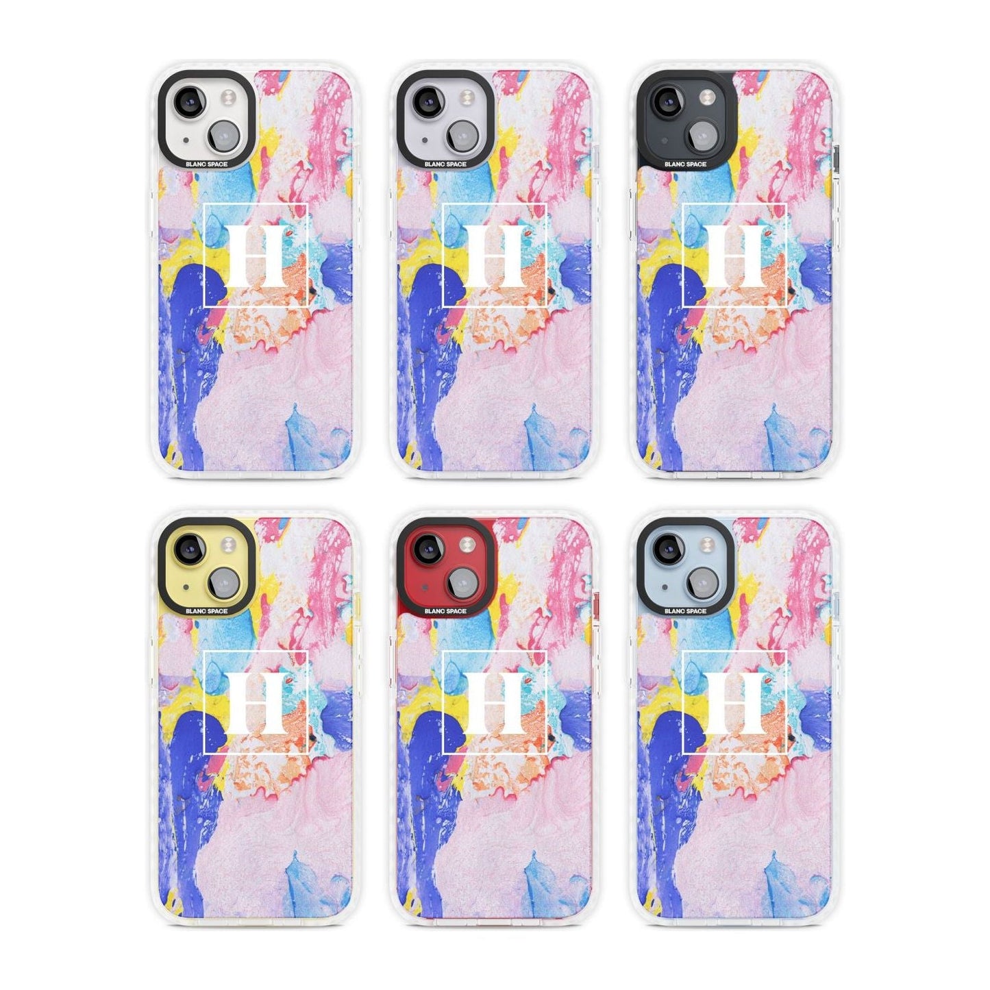 Mélange de marbre pastel personnalisé