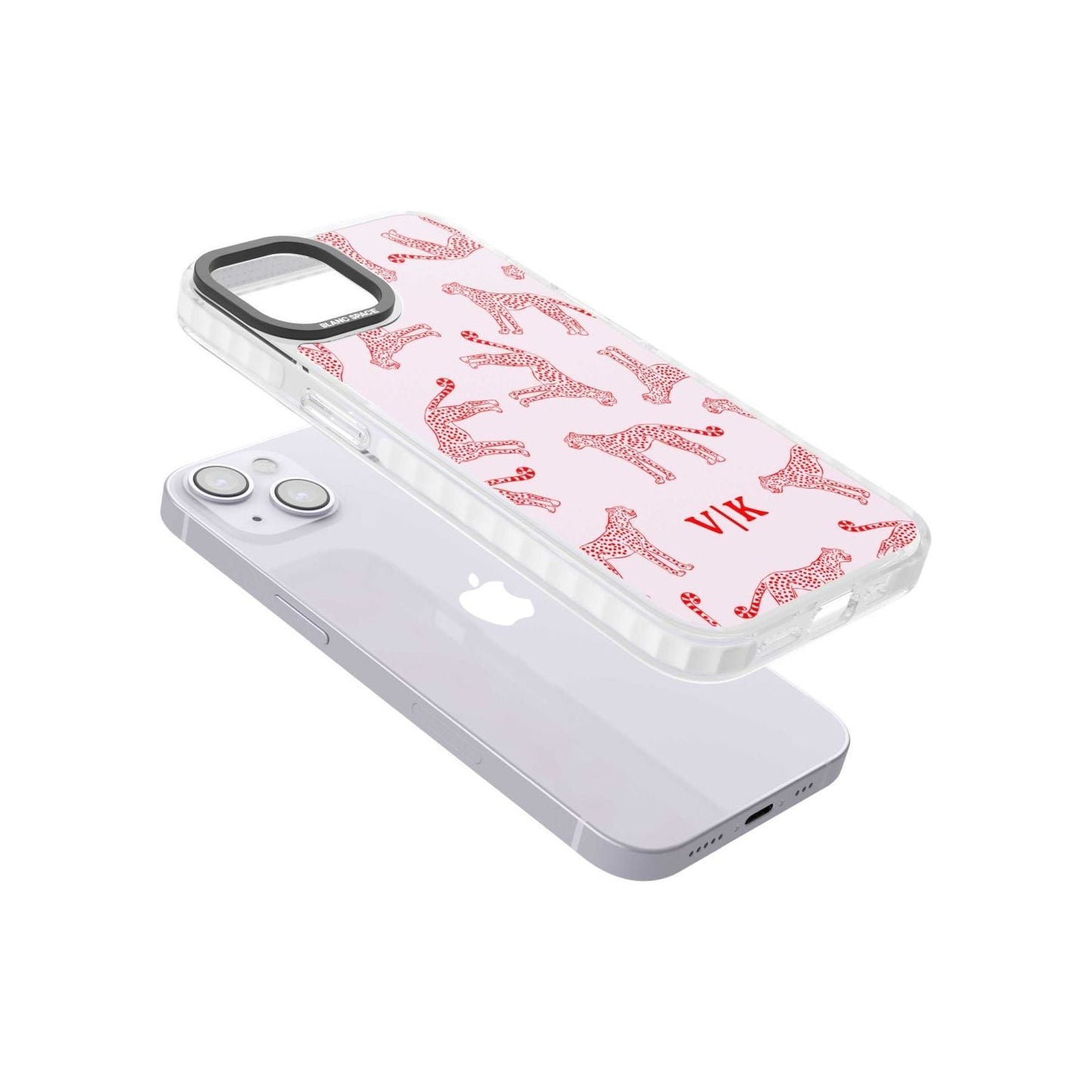 Guépard rouge et rose personnalisé