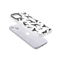 Personalised Black & White Cheetah Pattern