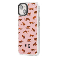 Personalised Pink Safari Tiger Pattern