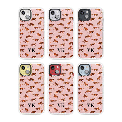 Personalised Pink Safari Tiger Pattern