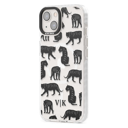 Personalised Tiger Silhouettes