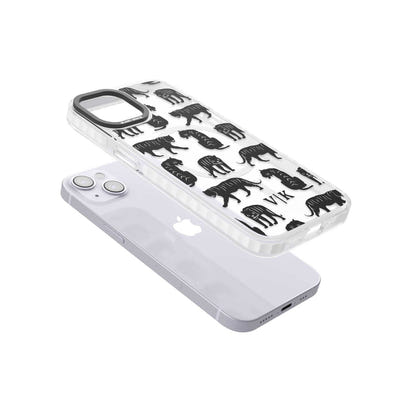 Personalised Tiger Silhouettes