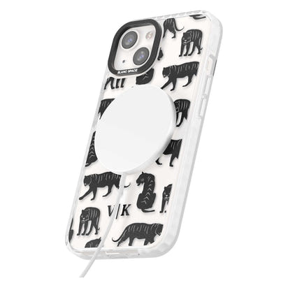 Personalised Tiger Silhouettes