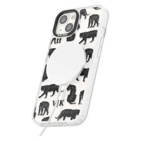 Personalised Tiger Silhouettes