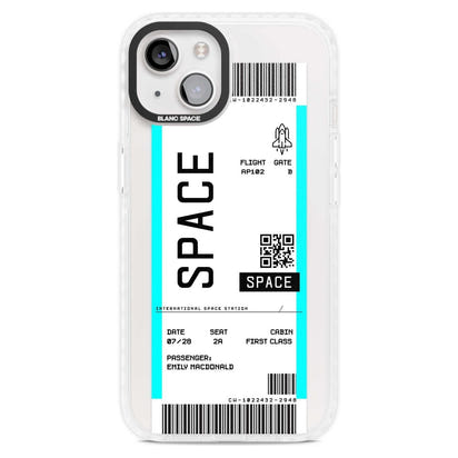 Personalised Space Travel Ticket