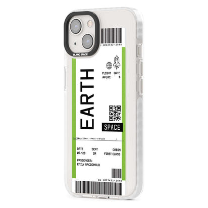 Personalised Earth Travel Ticket