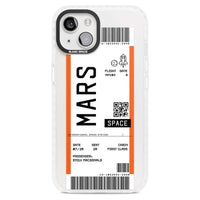 Personalised Mars Travel Ticket