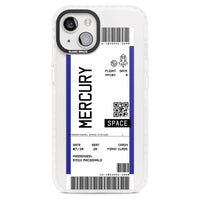 Personalised Mercury Travel Ticket