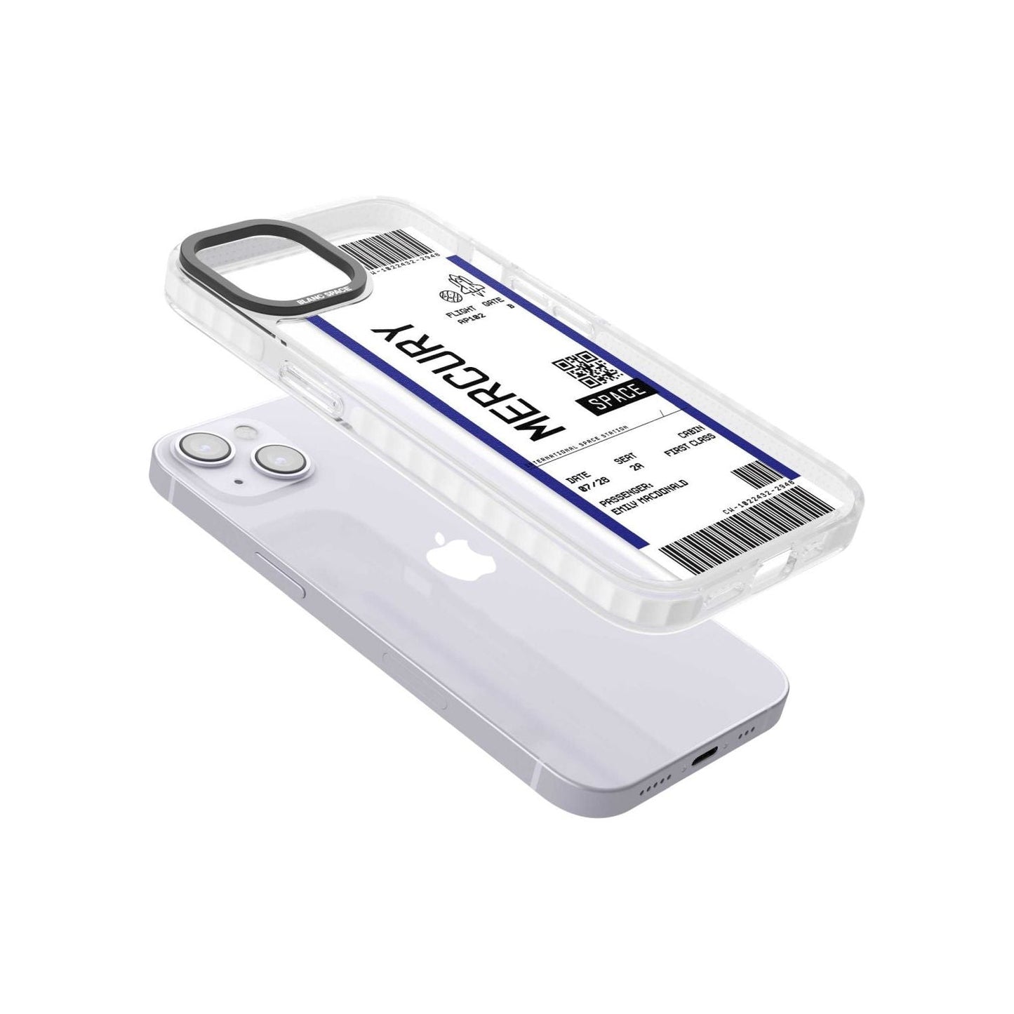 Personalised Mercury Travel Ticket