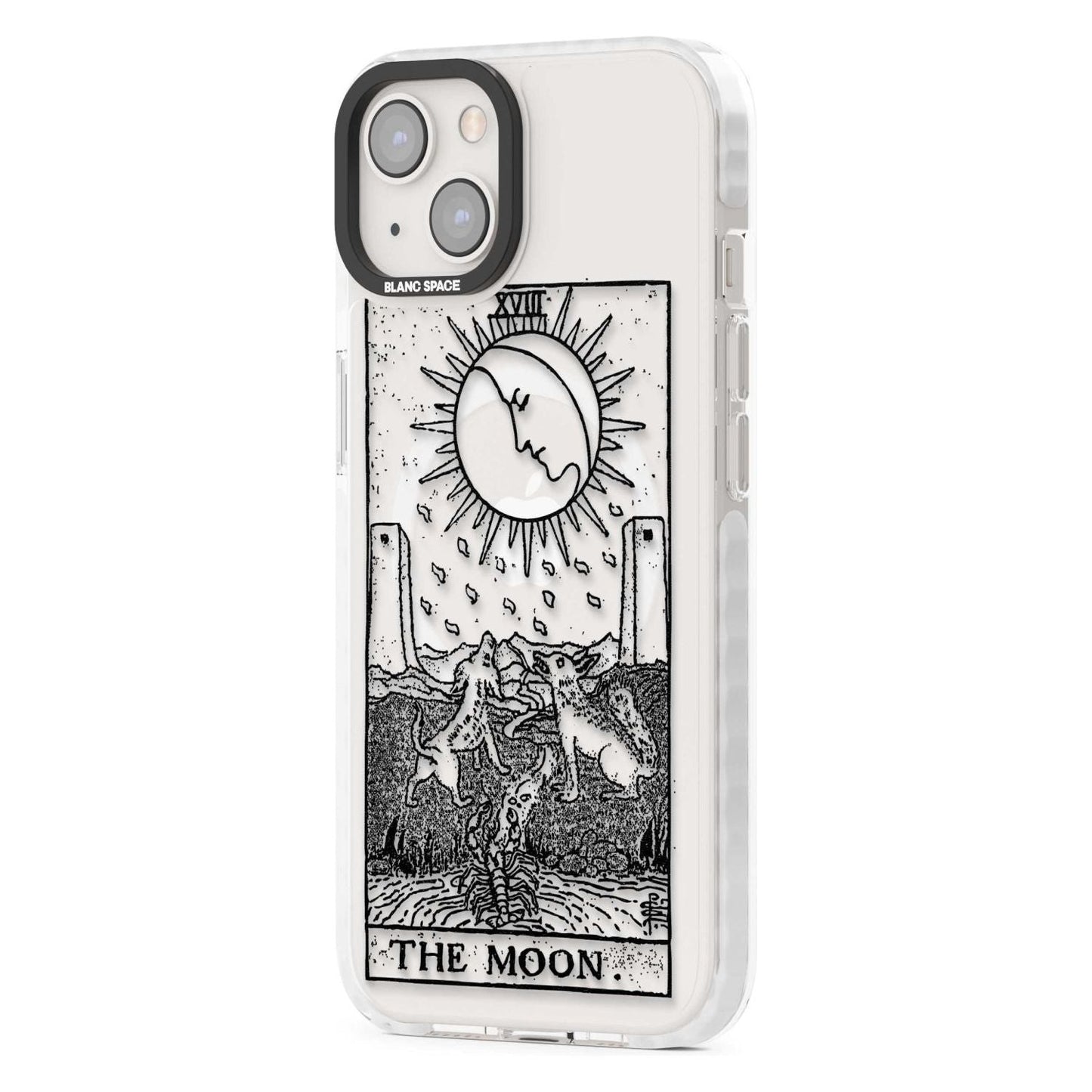 Personalised The Moon Tarot Card (Clear)
