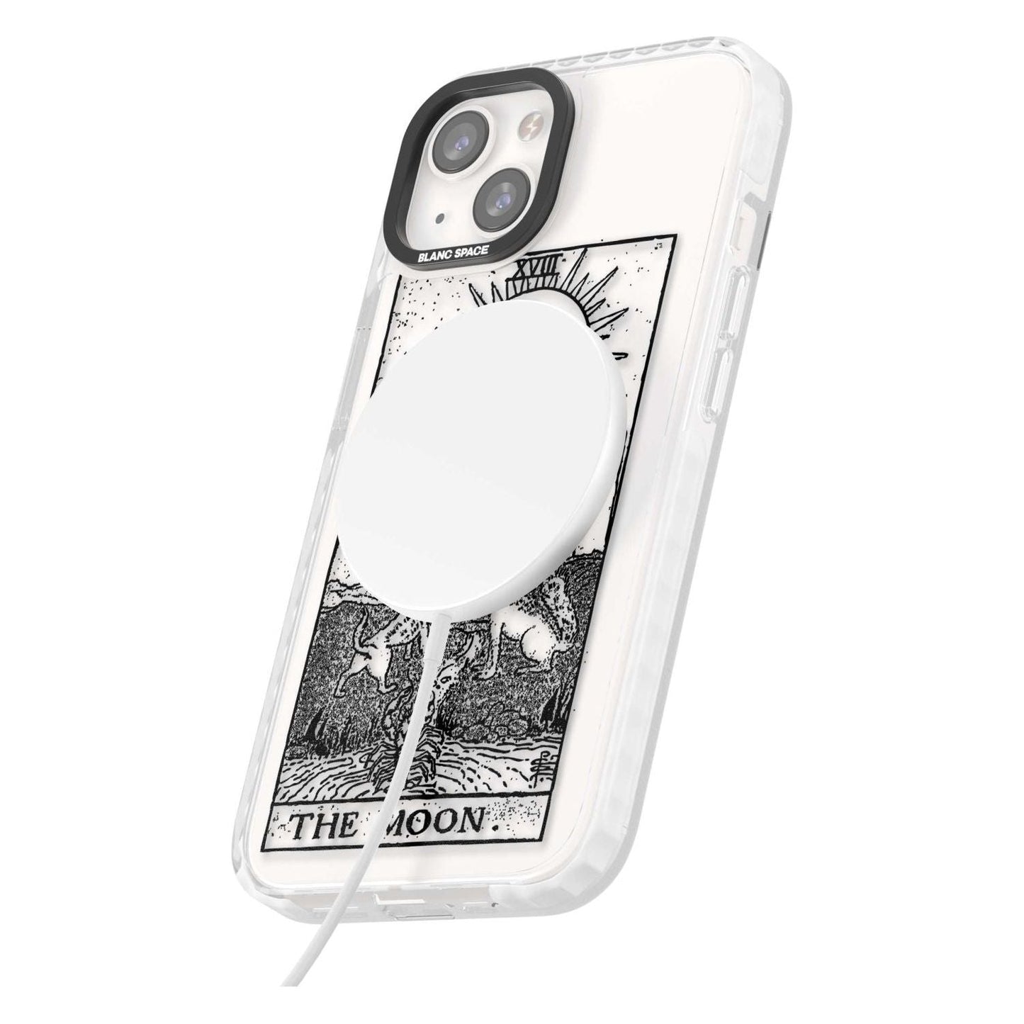 Personalised The Moon Tarot Card (Clear)