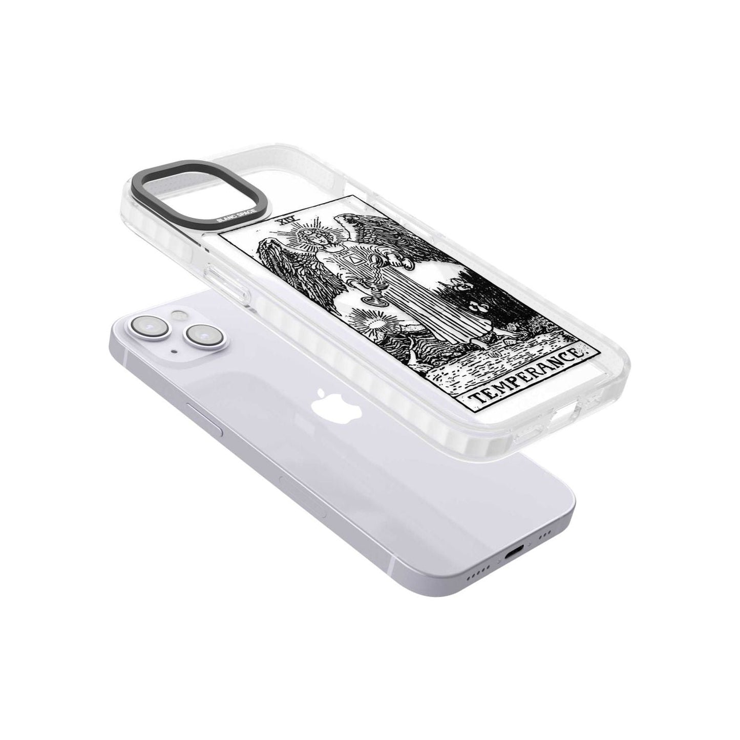 Personalisierte Temperanz-Tarotkarte (Transparent)