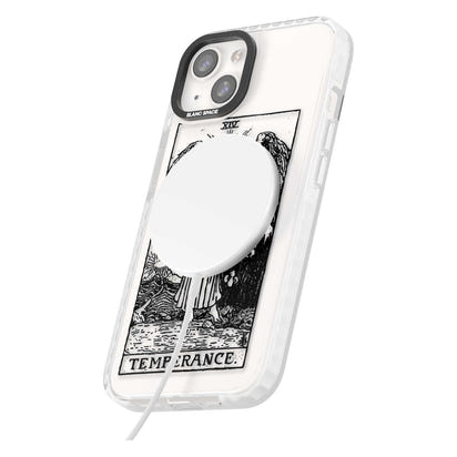 Personalisierte Temperanz-Tarotkarte (Transparent)