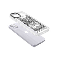 Personalisierte Tarotkarte „Die Liebenden“ (Transparent)