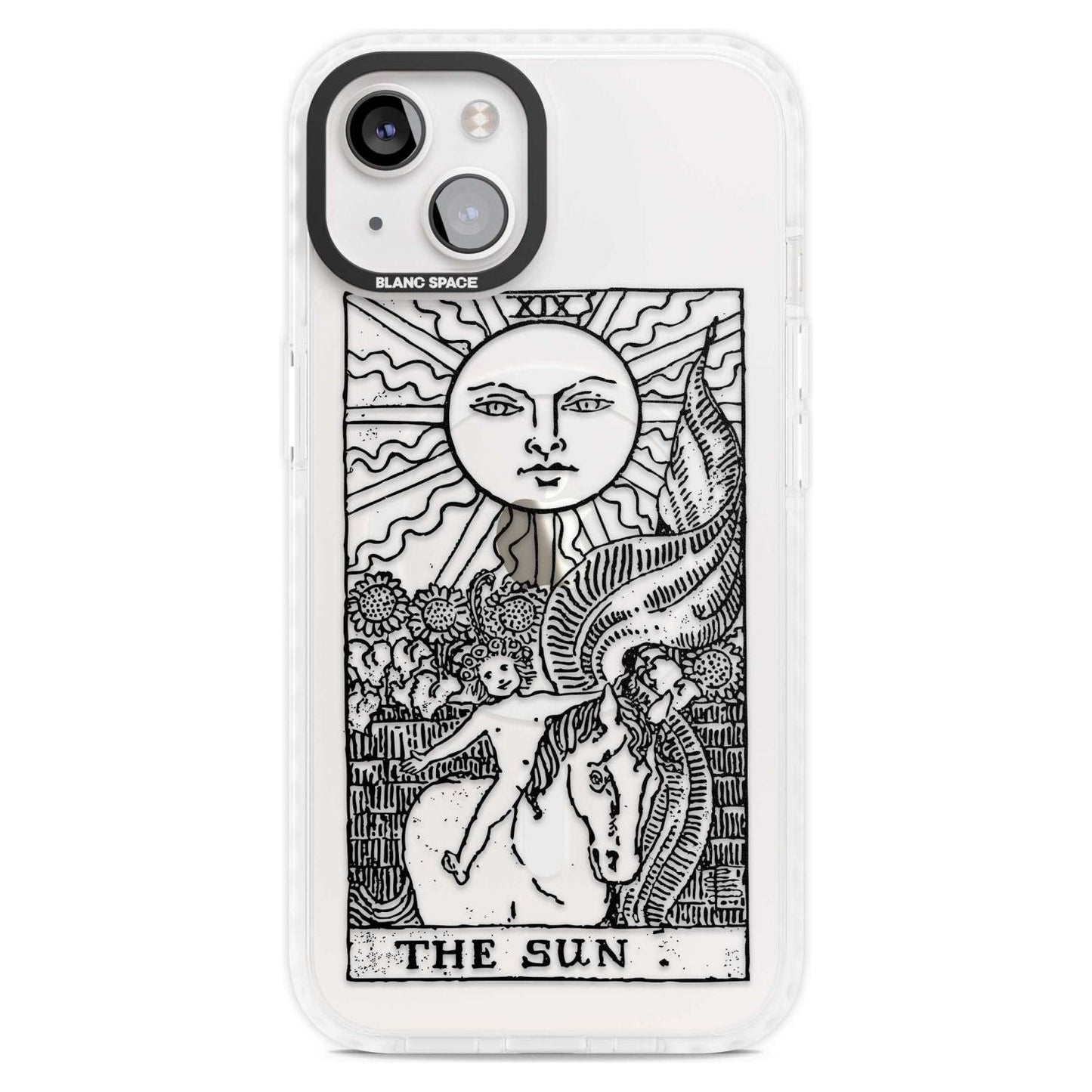 Personalised The Sun Tarot Card (Clear)