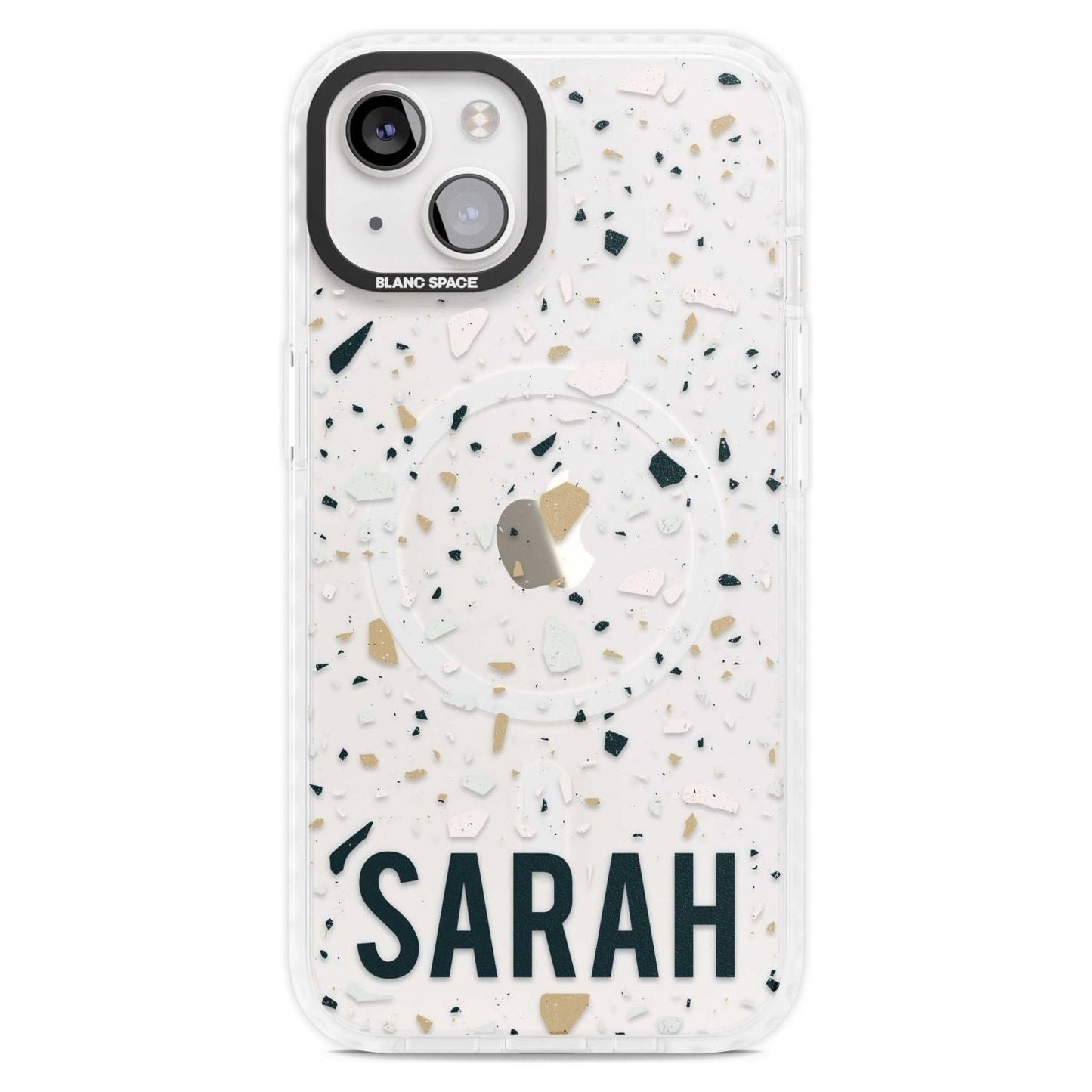 Personalised Terrazzo Blue, Pink, Brown