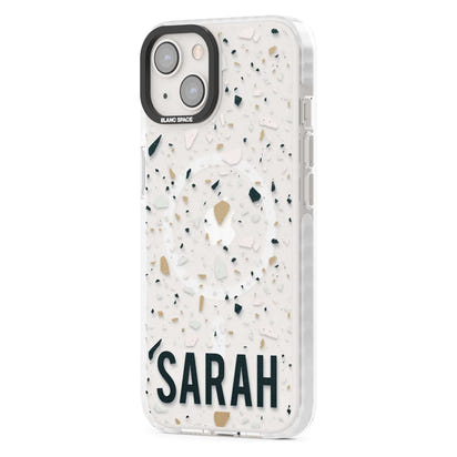 Personalised Terrazzo Blue, Pink, Brown