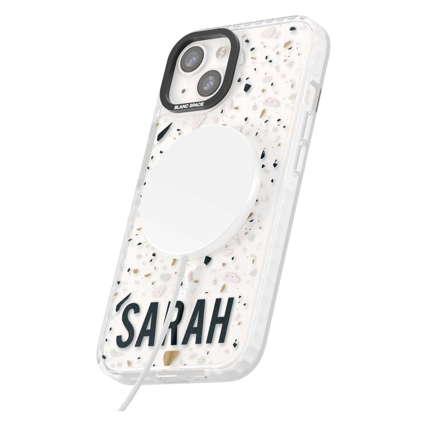 Personalised Terrazzo Blue, Pink, Brown