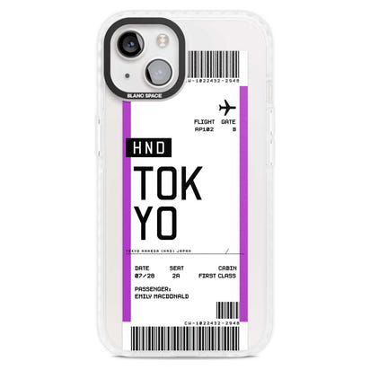 Personalised Tokyo Boarding Pass