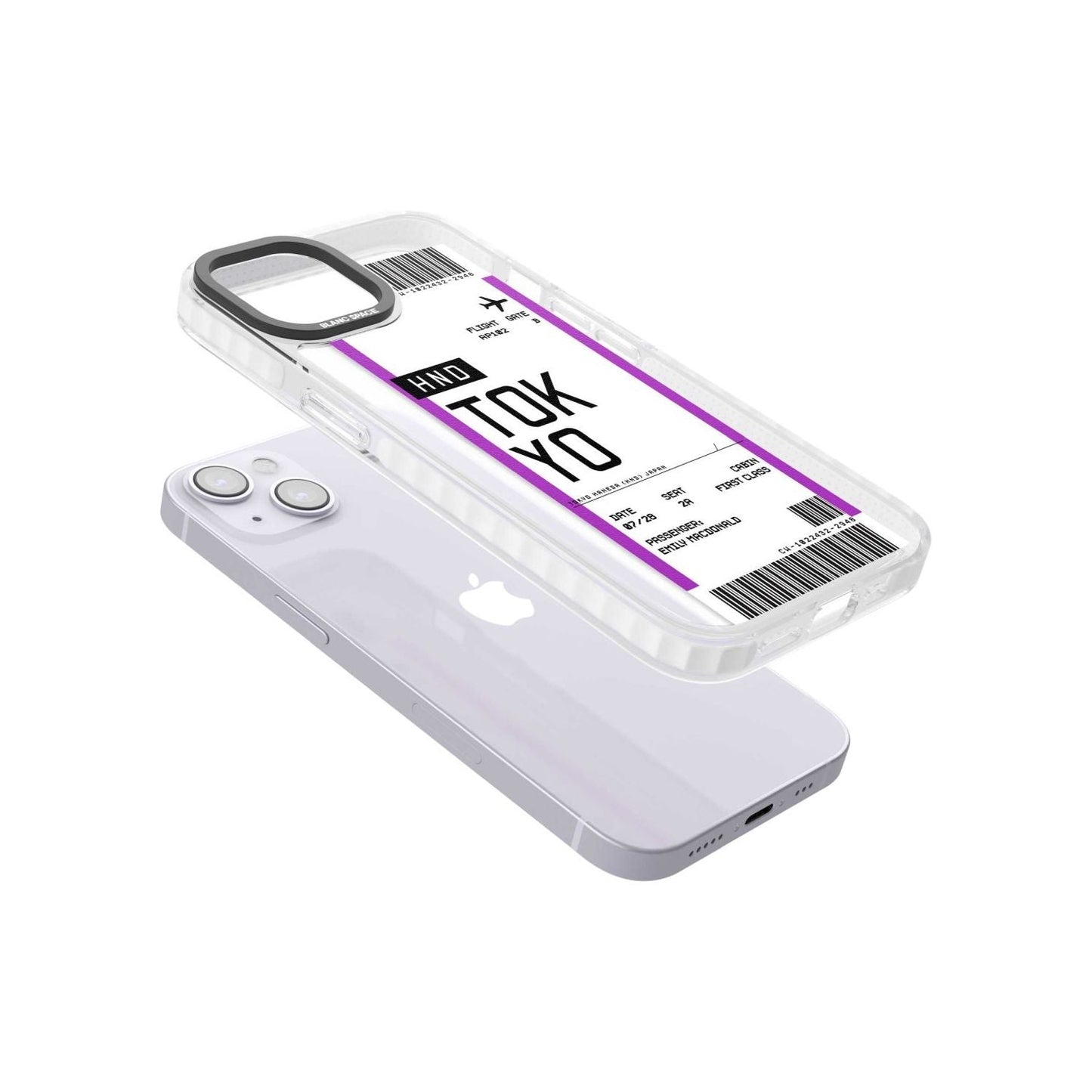 Personalised Tokyo Boarding Pass