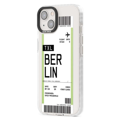 Personalised Berlin Boarding Pass